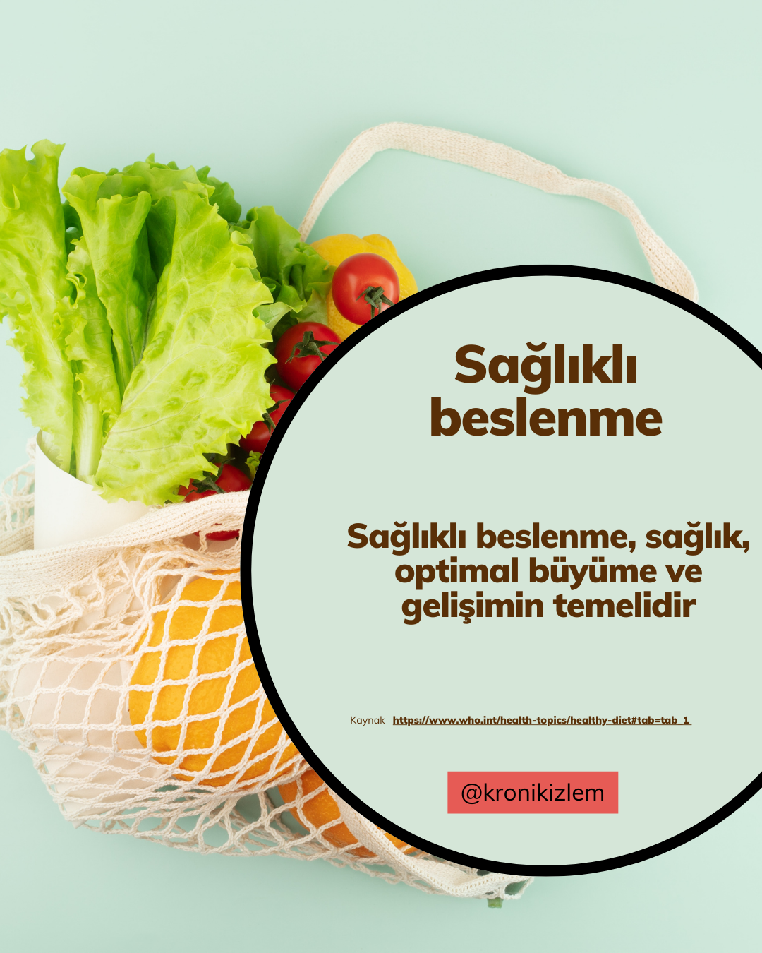 Sağlıklı beslenme